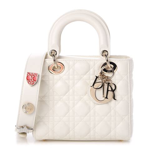 dior white handbag|lady dior online shop.